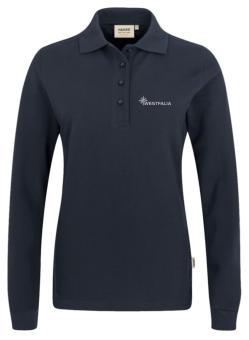 Long-sleeves Polo-shirt women 